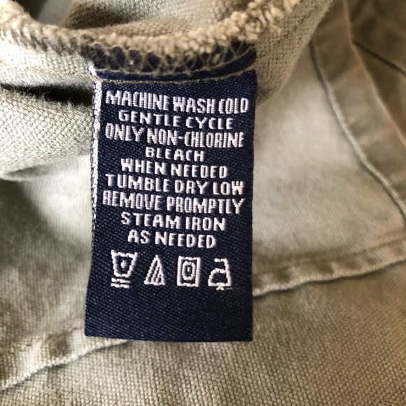 Jones Wear Sport Olive Green Jean Jacket Size M - Picture 8 of 8